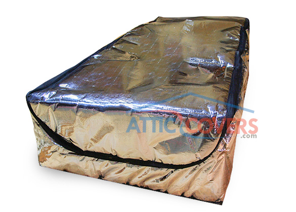 Attic Door Insulation Cover Easy Zipper Access to Attic Insulates & Air  Seals Attic Staircase - China Reflective Shield Attic Stair Cover, Attic  Stairway Insulator